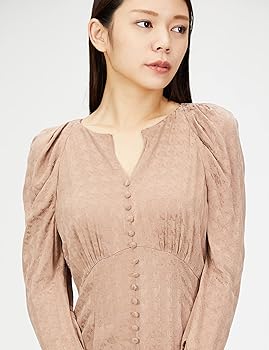 ✨完売品　フレイアイディー　IPEKER キュプラジャガードワンピース 新作！IPEKERキュプラジャガードワンピース | FRAY I.D